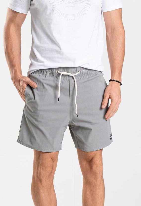 Imagem principal Bermuda de Microfibra Sarjada Long Bong Cinza Rovitex Rovitex