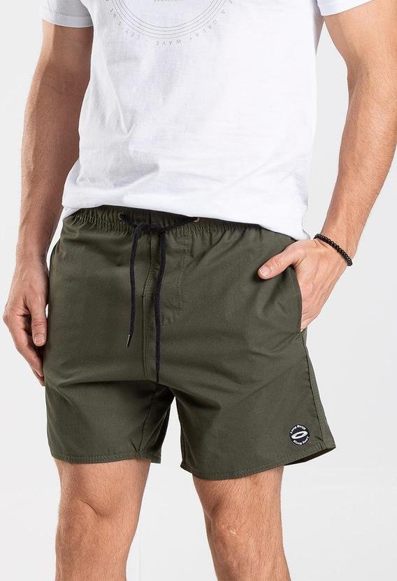 Imagem principal Bermuda de Microfibra Sarjada Long Bong Verde Rovitex Rovitex