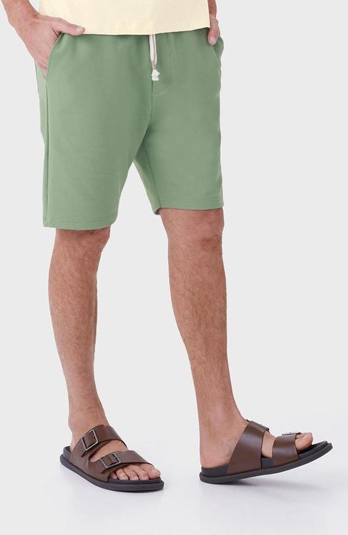Imagem principal Bermuda em Moletom Sarjado Verde Menta Malwee Malwee