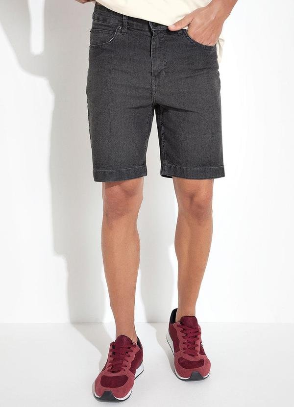 Imagem principal Bermuda Jeans Preto em Jeans K-Du Jeans K-Du Jeans