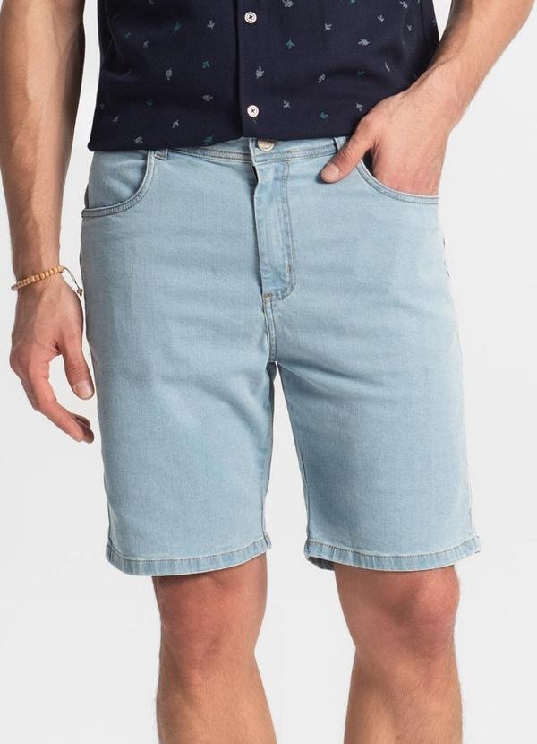 Imagem principal Bermuda Masculina Jeans Azul Diametro Diametro