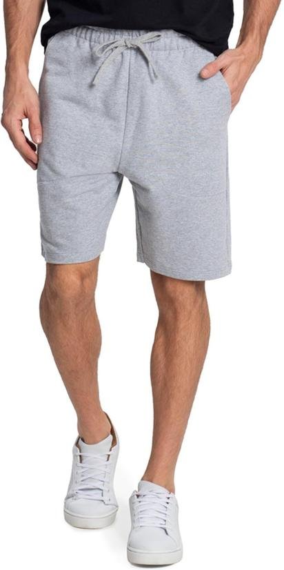 Imagem principal Bermuda Masculina Plus Size Moletom Cinza Diametro Diametro