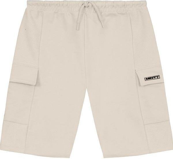 Imagem principal Bermuda Masculino em Moletom Sarjado Bege MINTY MINTY