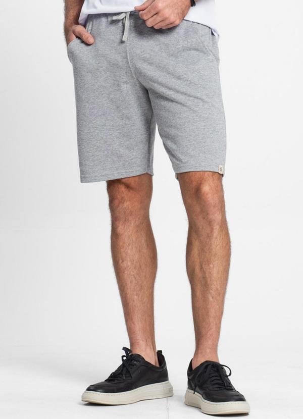 Imagem principal Bermuda Moletom Masculina Cinza Rovitex Rovitex