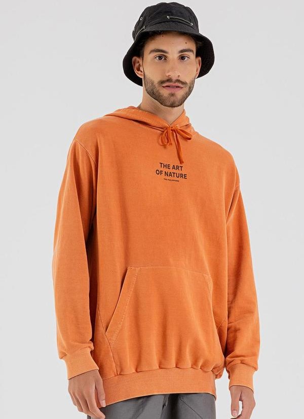 Imagem principal Blusão Masculino Moletom Laranja The Philippines The Philippines