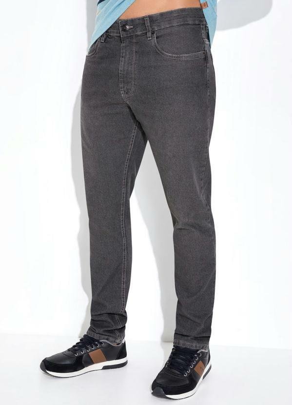 Calça Jeans Preto em Jeans