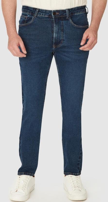 Imagem principal Calça Slim em Jeans Stretch Azul Escuro Malwee Malwee