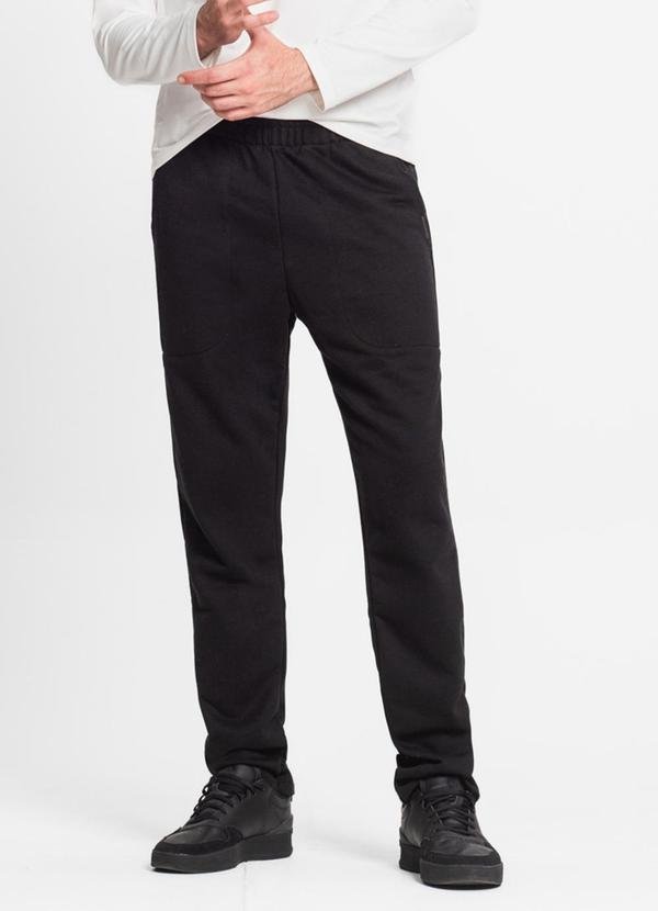 Imagem principal Calça Masculina em Moletom Preto Diametro Diametro