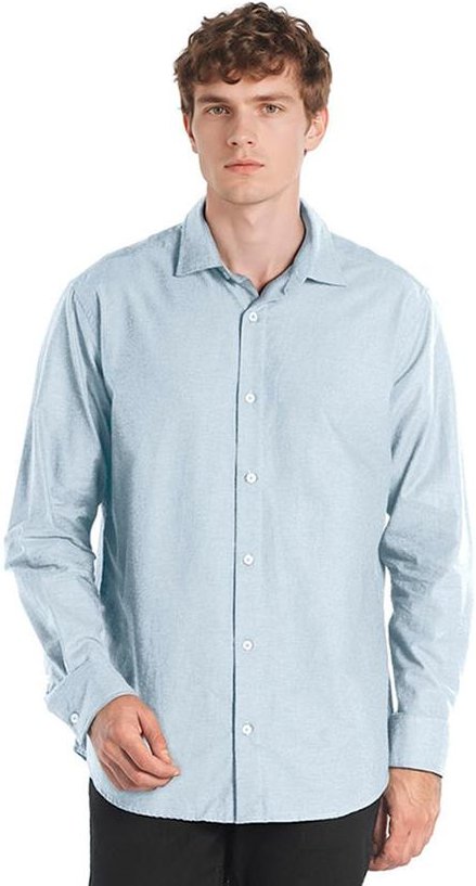 Imagem principal Camisa M/Longa Regular Azul Aurus Aurus