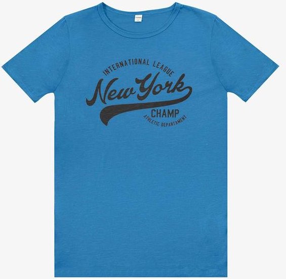 Imagem principal Camiseta Adulto Masculino em Meia Malha Azul Rovitex Rovitex