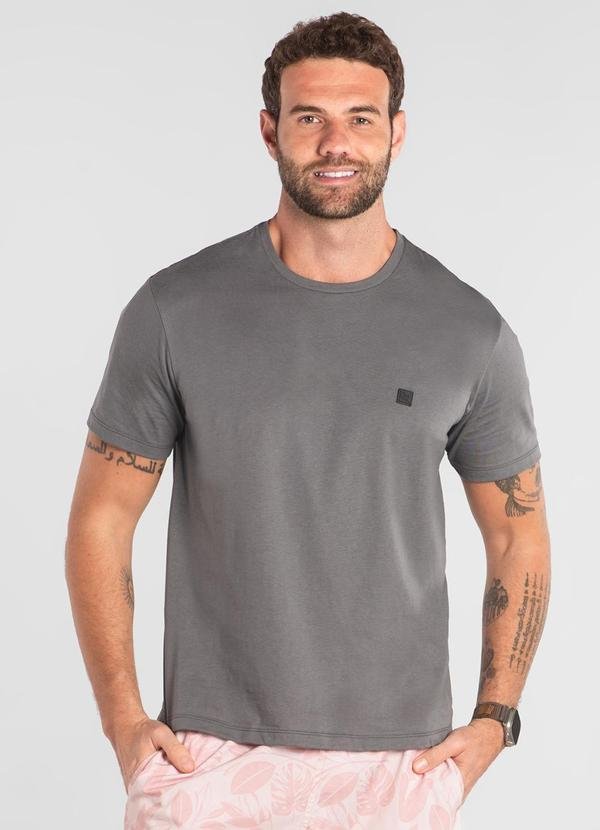 Imagem principal Camiseta Básica em Algodão The Philippines Cinza The Philippines