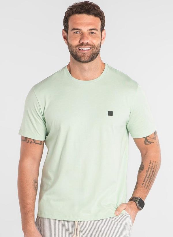 Imagem principal Camiseta Básica em Algodão The Philippines Verde The Philippines