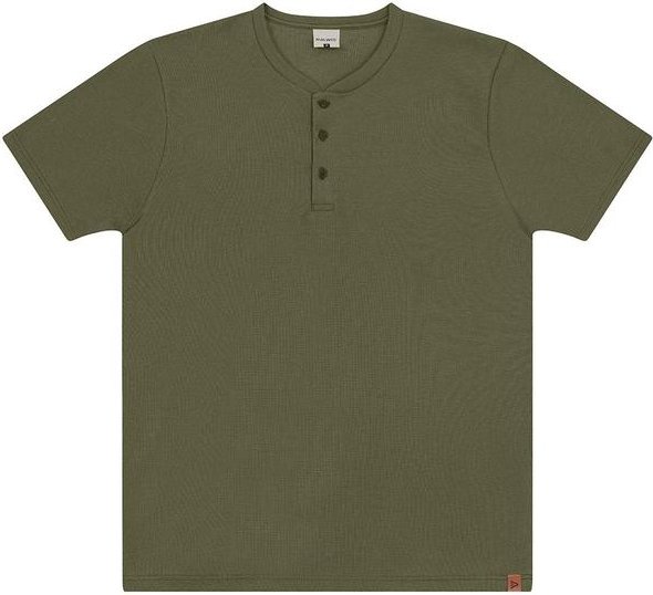 Imagem principal Camiseta com Botões em Malha Texturizada Verde Mi Malwee Malwee
