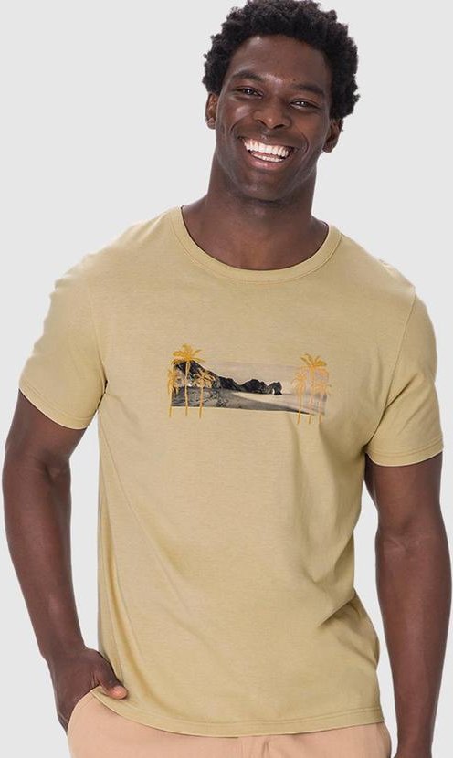 Imagem principal Camiseta Costa Tropical Cáqui Malwee Malwee
