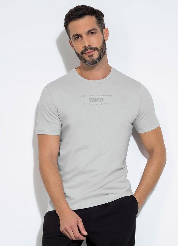 Imagem principal Camiseta em Algodão Cinza Exco Exco