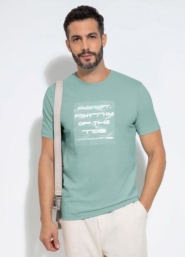 Imagem principal Camiseta em Algodão Verde Exco Exco