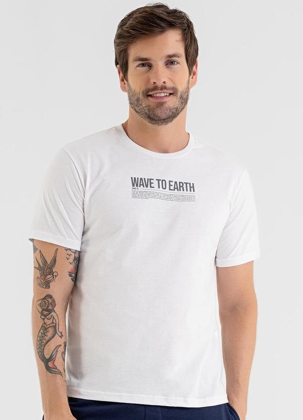 Imagem principal Camiseta em Meia Malha Branco The Philippines The Philippines