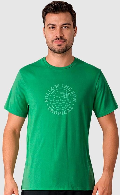 Imagem principal Camiseta Follow The Sun Verde Claro Malwee Malwee