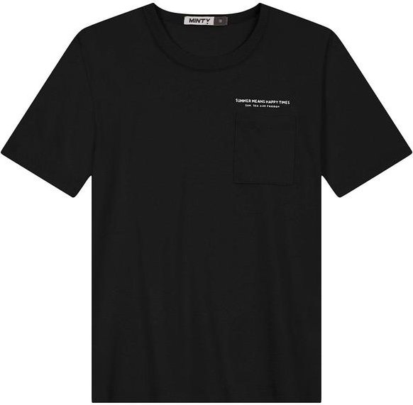 Imagem principal Camiseta Juvenil Masculino em Malhão Fruit Preto MINTY MINTY