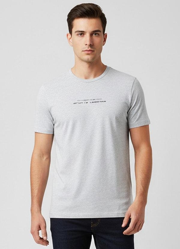 Imagem principal Camiseta Masculina Cinza Select Select