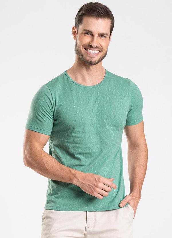 Imagem principal Camiseta Masculina em Meia Malha Botonê Verde Select Select