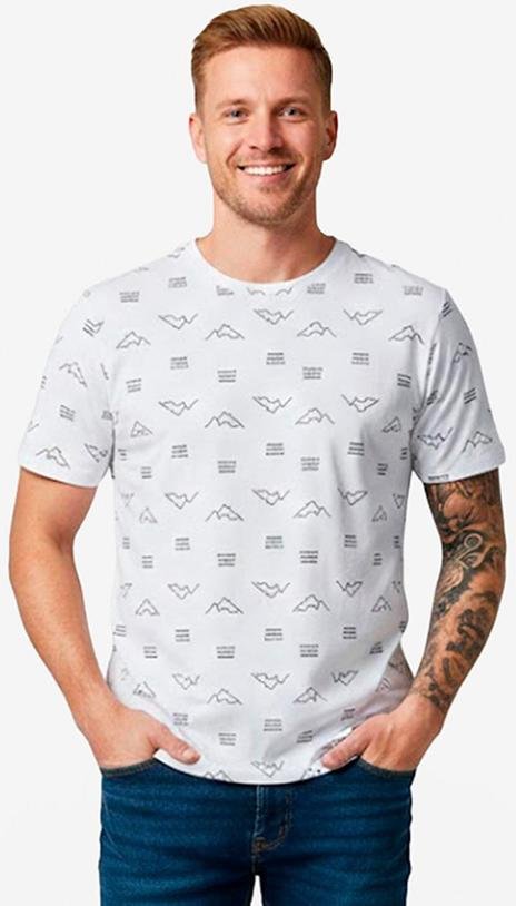 Camiseta Masculina em Meia Malha Branco