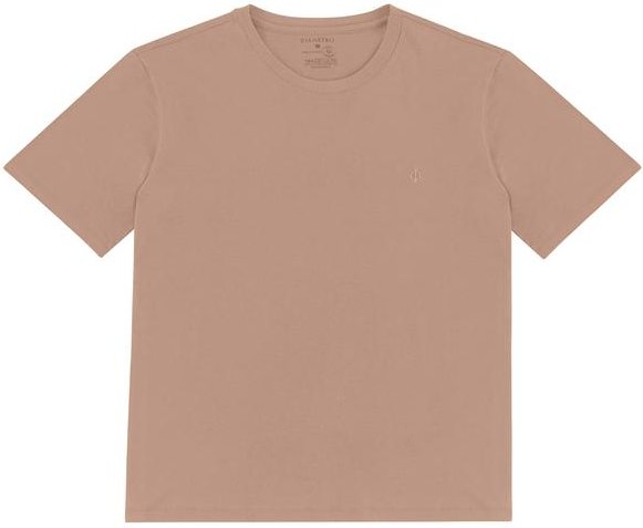 Imagem principal Camiseta Plus Size Meia Malha Marrom Diametro Diametro