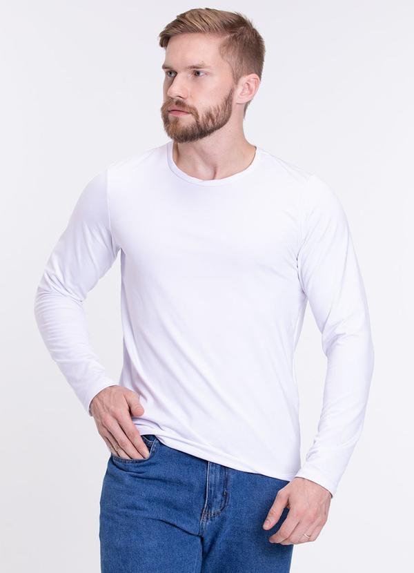 Imagem principal Camiseta Adulto Térmico Masculina Uv50+ Branco VIDA COSTEIRA VIDA COSTEIRA