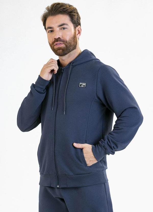 Jaqueta Adulto em Moletinho Cinza