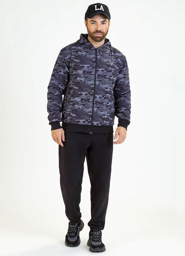 Imagem principal Jaqueta Adulto em Tactel Four Way Cinza Soft Bonni Soft Bonni