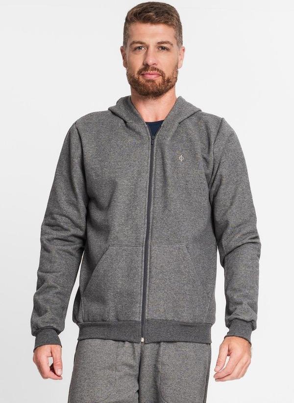 Imagem principal Jaqueta Masculina com Capuz Cinza Diametro Diametro