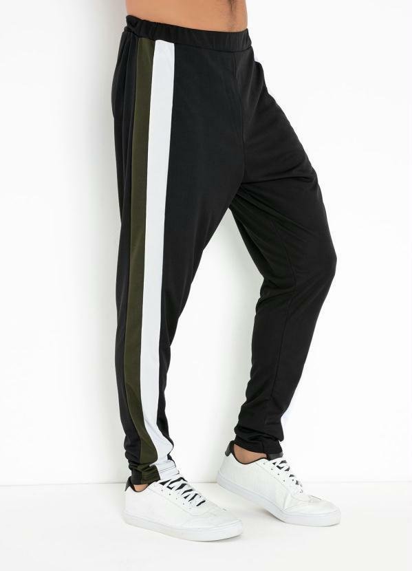 Imagem principal Calça Tricolor com Recortes Moda Pop Moda Pop