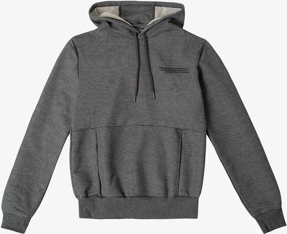 Blusão com Capuz Masculino Cinza