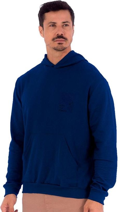 Imagem principal Blusão Masculina Moletom Estampado Azul Decoy Decoy