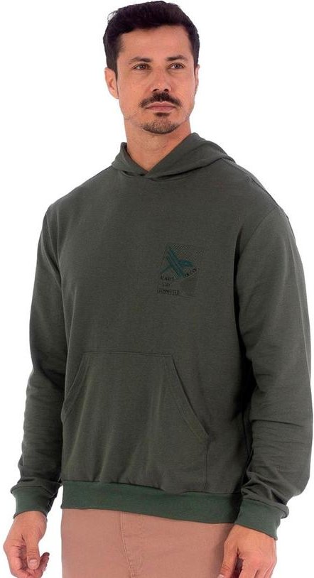 Imagem principal Blusão Masculina Moletom Estampado Verde Decoy Decoy