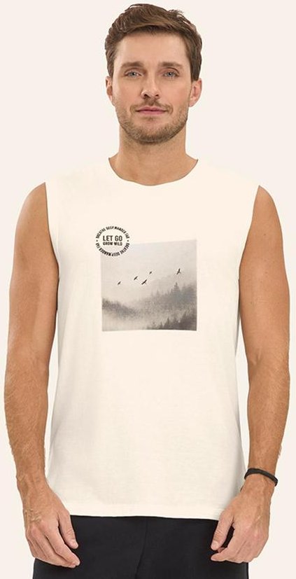 Imagem principal Machão Masculino Meia Malha Bege Diametro Diametro