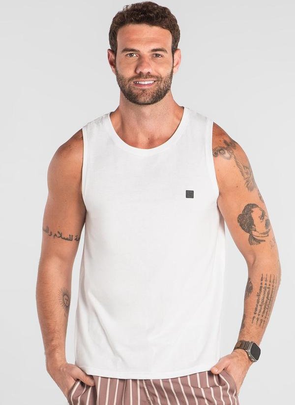 Imagem principal Regata Básica em Algodão The Philippines Branco The Philippines