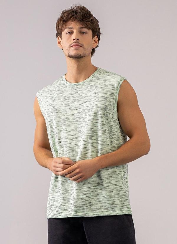 Imagem principal Regata Básica Malha Jet Verde JUST BASIC JUST BASIC