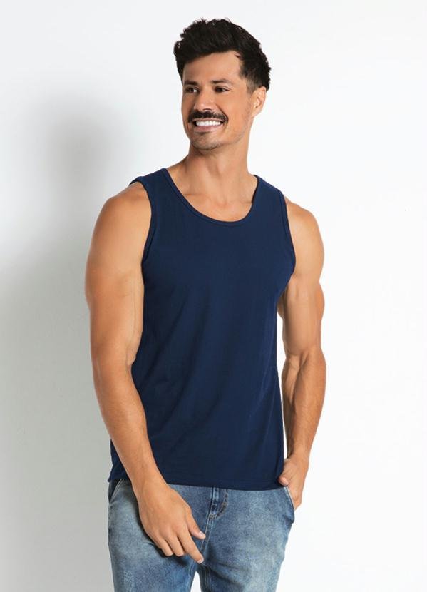 Imagem principal Regata Básica Marinho Moda Pop Moda Pop