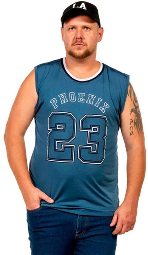 Imagem principal Regata Machão Fitness Masculina Azul Decoy Decoy