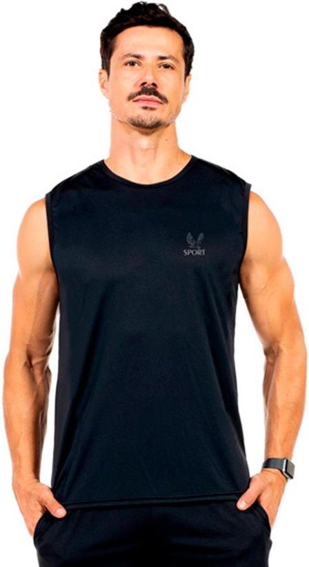 Imagem principal Regata Machão Fitness Masculina Preto Decoy Decoy