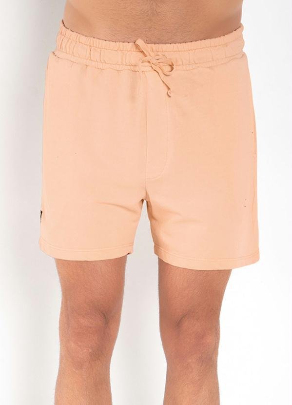 Imagem principal Short Salmão com Cós Ajustável e Bolsos Multimarcas Multimarcas