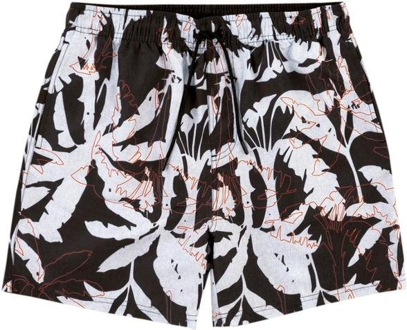 Imagem principal Shorts Slim Tropical em Tafetá Preto Malwee Malwee