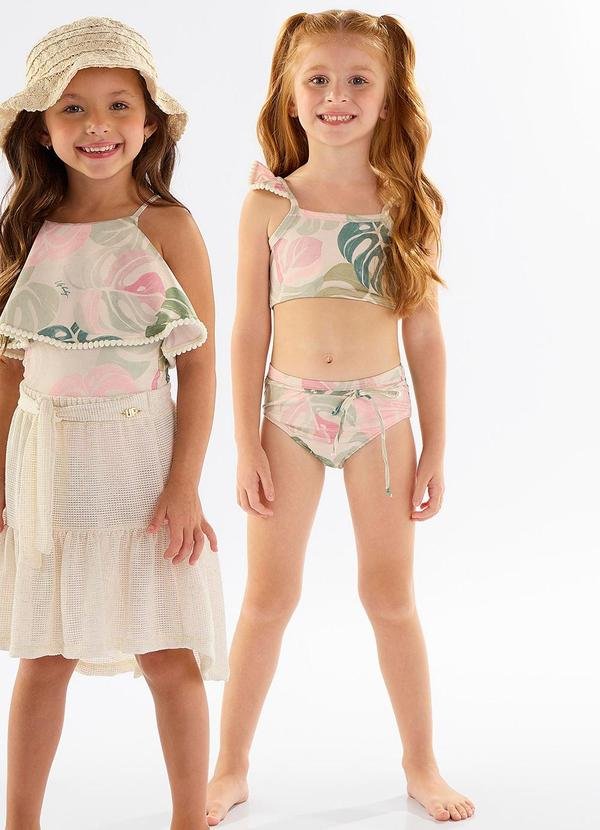 Imagem principal Biquíni Infantil com Proteção Fps+50 Bege Up Baby Up Baby