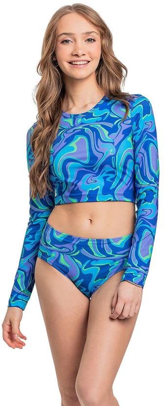 Imagem principal Biquíni Juvenil Fps +50 Azul Gloss Gloss