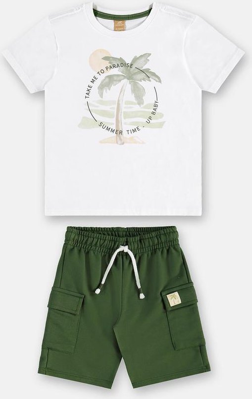 Imagem principal Conjunto Summer Time Infantil Up Baby Branco Up Baby