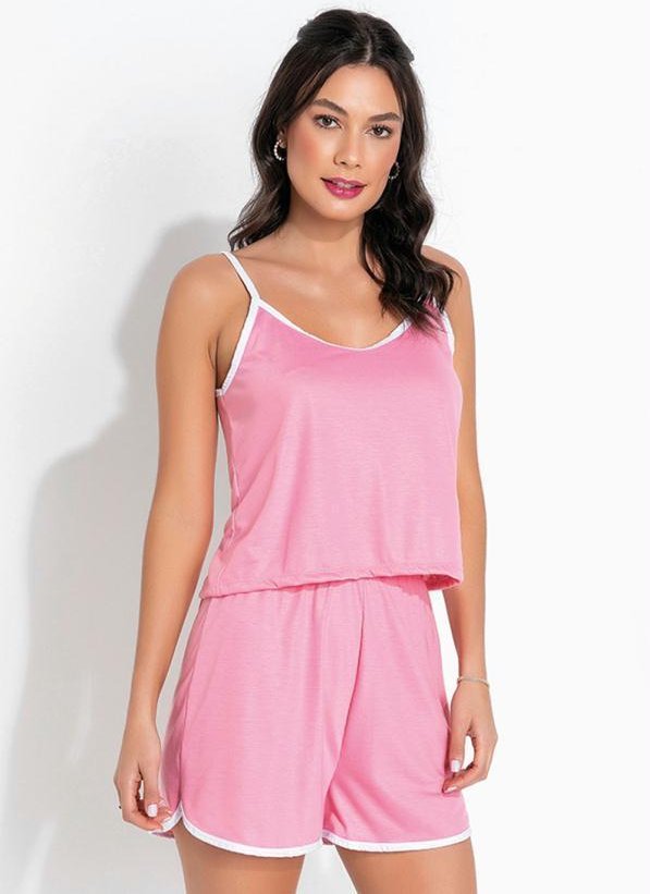 Imagem principal Pijama Rosa Curto de Alças Alma Dolce Alma Dolce