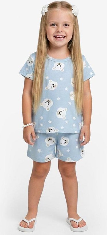 Imagem principal Pijama Infantil Blusa com Shorts Azul Select Select