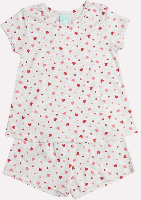 Imagem principal Pijama Infantil Menina Estampado Cinza Kyly Kyly