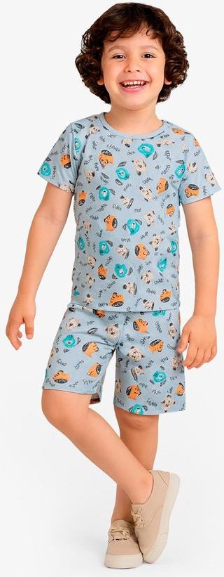 Imagem principal Pijama Infantil Masculino Estampado Verde Select Select